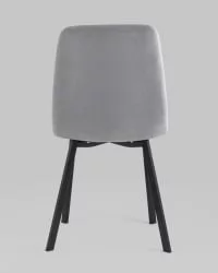 Стул Oliver Square велюр Серый